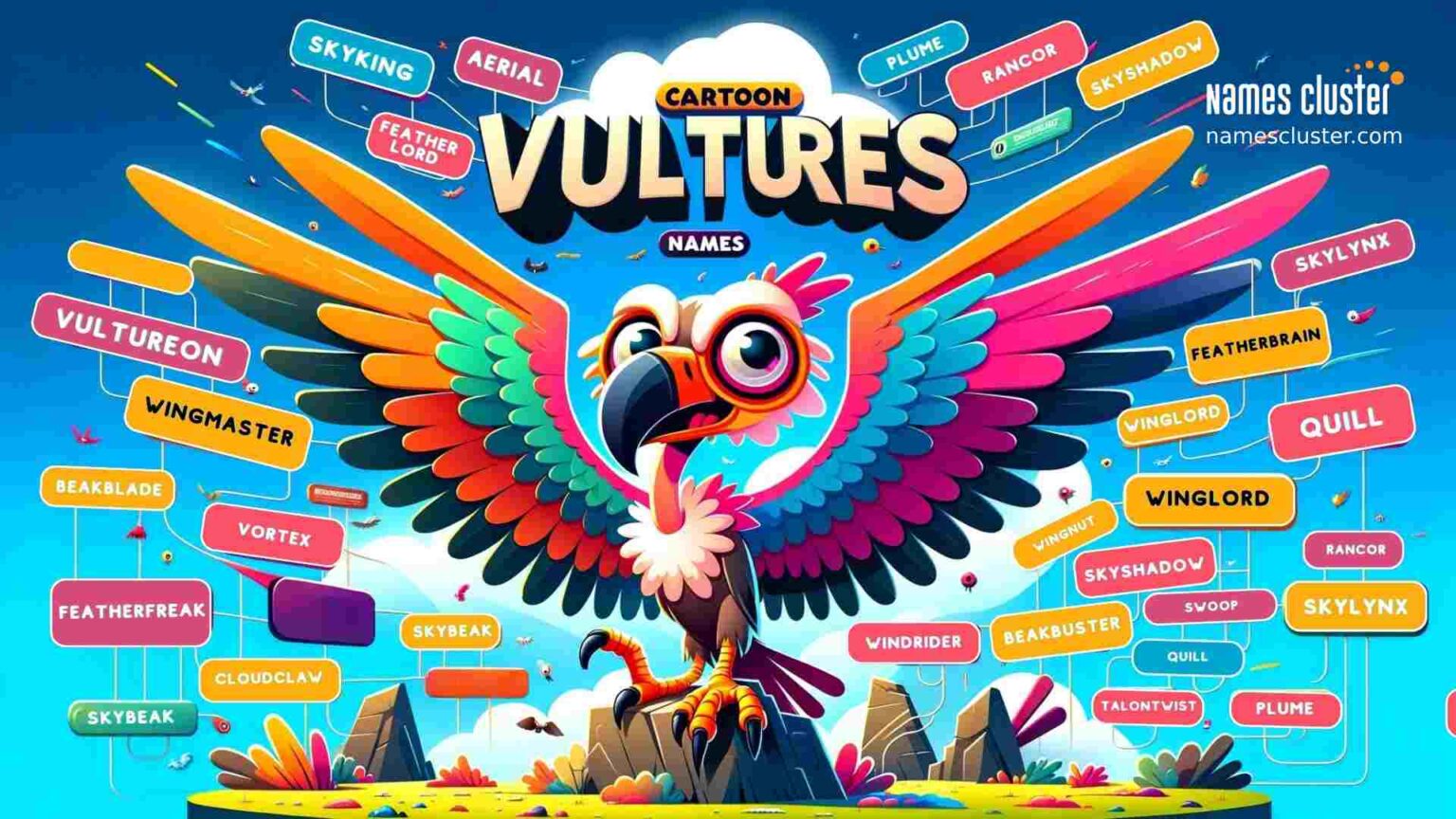 250+ Cute And Amazing Vulture Names For Your Friends