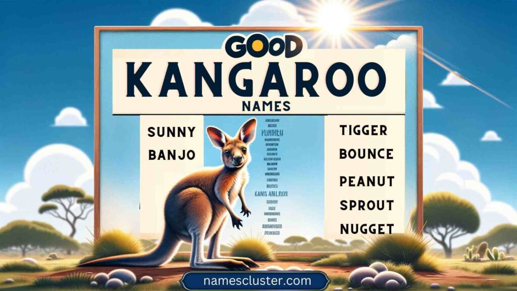 Good-Kangaroo-Names