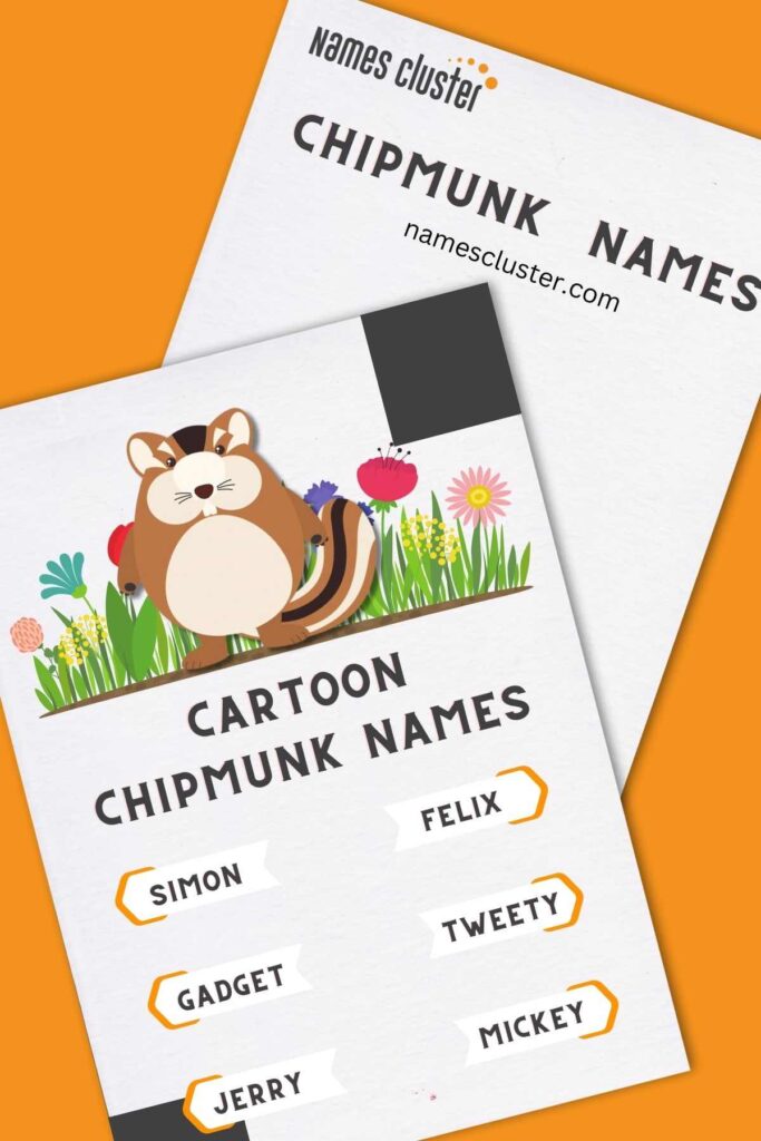 Cartoon-Chipmunk-Names